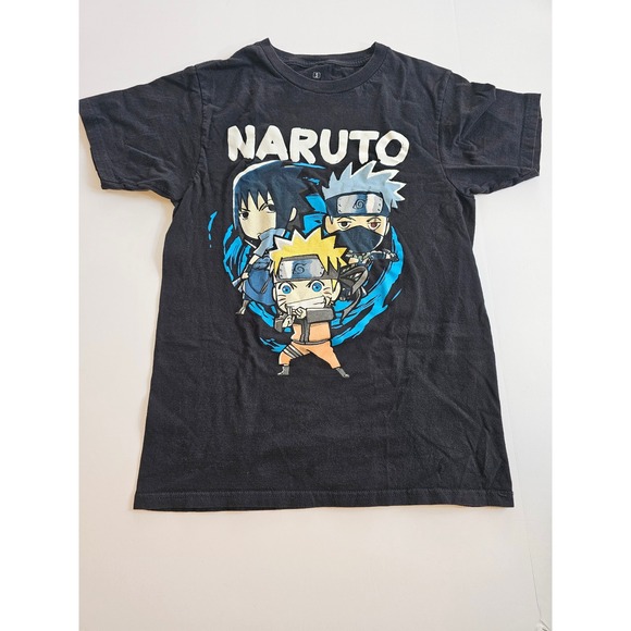 Ripple Junction Other - Ripple Junction Naruto Shippuden Graphic Tee Mens Small‎ Black Chibi Characters